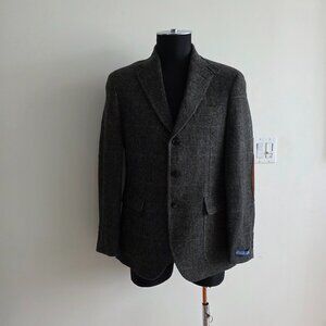 POLO Harris Tweed Wool Blazer NWT size 40 R